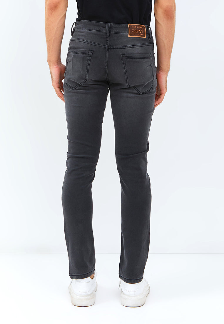 Carvil Jeans Pria HARE - DARK GREY