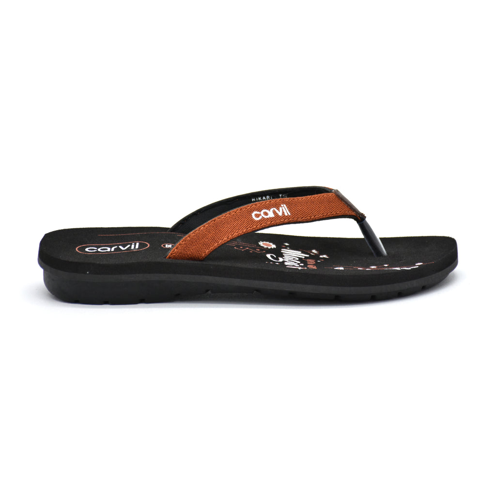 Carvil Sandal Anak HIKARI-TW - BLACK/TERACOTA