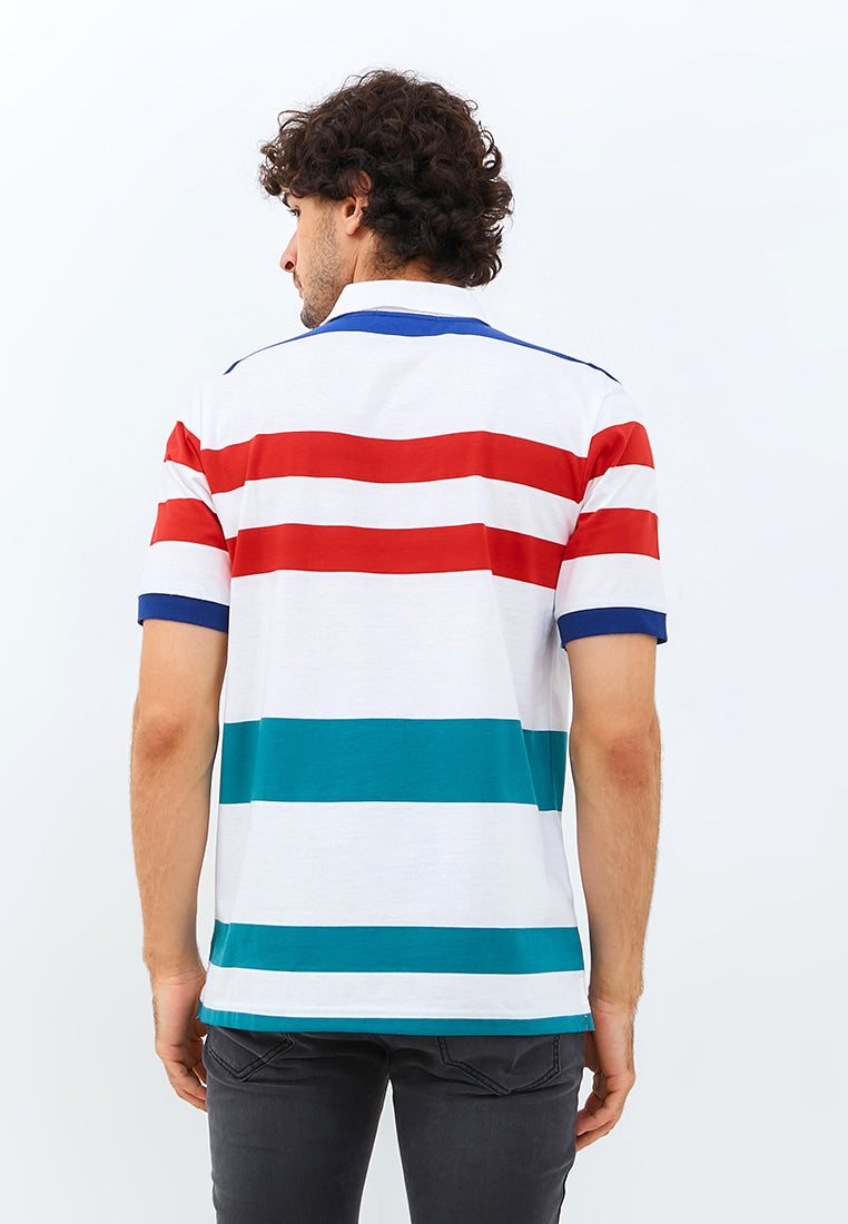 Carvil Kaos Polo Salur Pria HILEO-WHR WHITE/RED