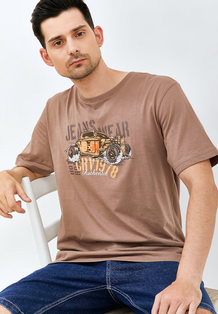 Carvil T-Shirt Man HOTROD-SND SAND