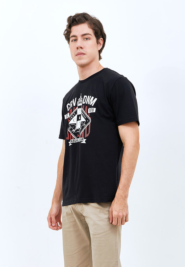 Carvil T-Shirt Man HOUSE-BLK BLACK