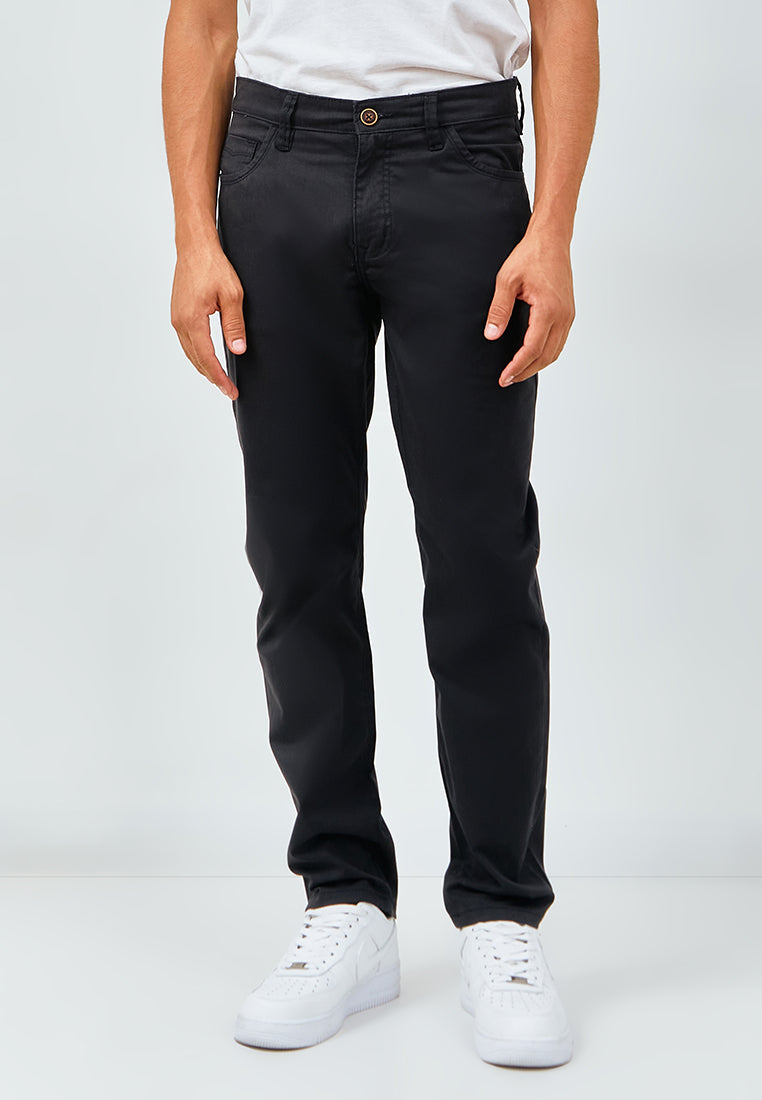 Carvil Chinos Pria HOWARD - BLK BLACK