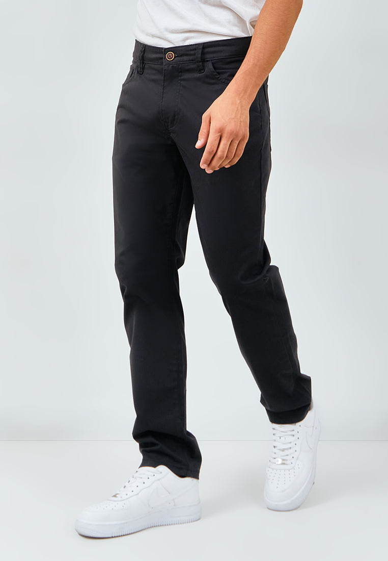 Carvil Chinos Pria HOWARD - BLK BLACK