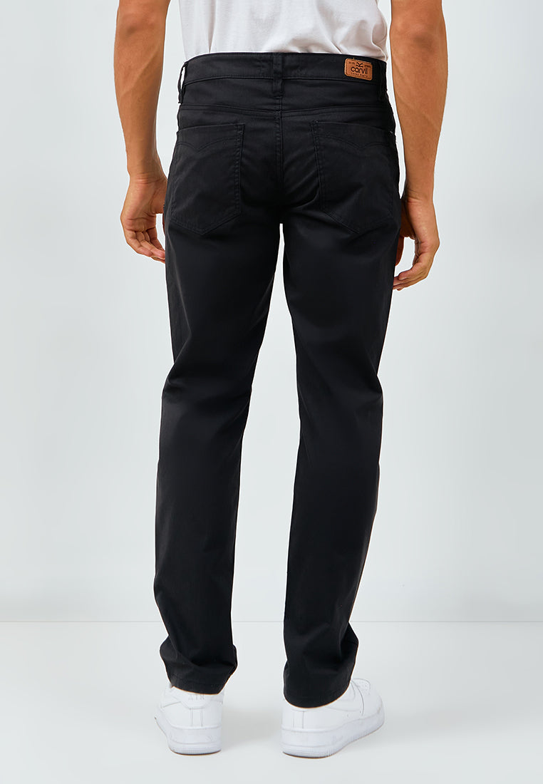 Carvil Chinos Pria HOWARD - BLK BLACK