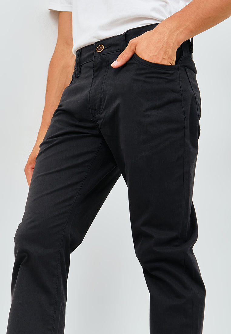 Carvil Chinos Pria HOWARD - BLK BLACK