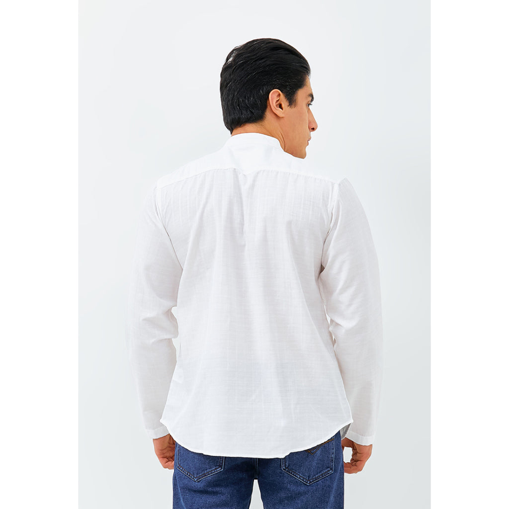 Carvil Baju Koko Man HUDA-WHT