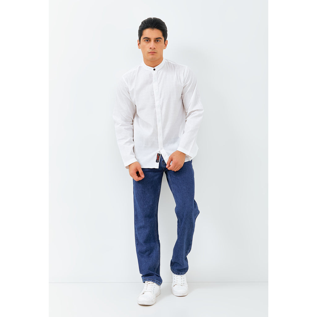 Carvil Baju Koko Man HUDA-WHT