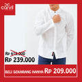Carvil Baju Koko Man HUDA-WHT