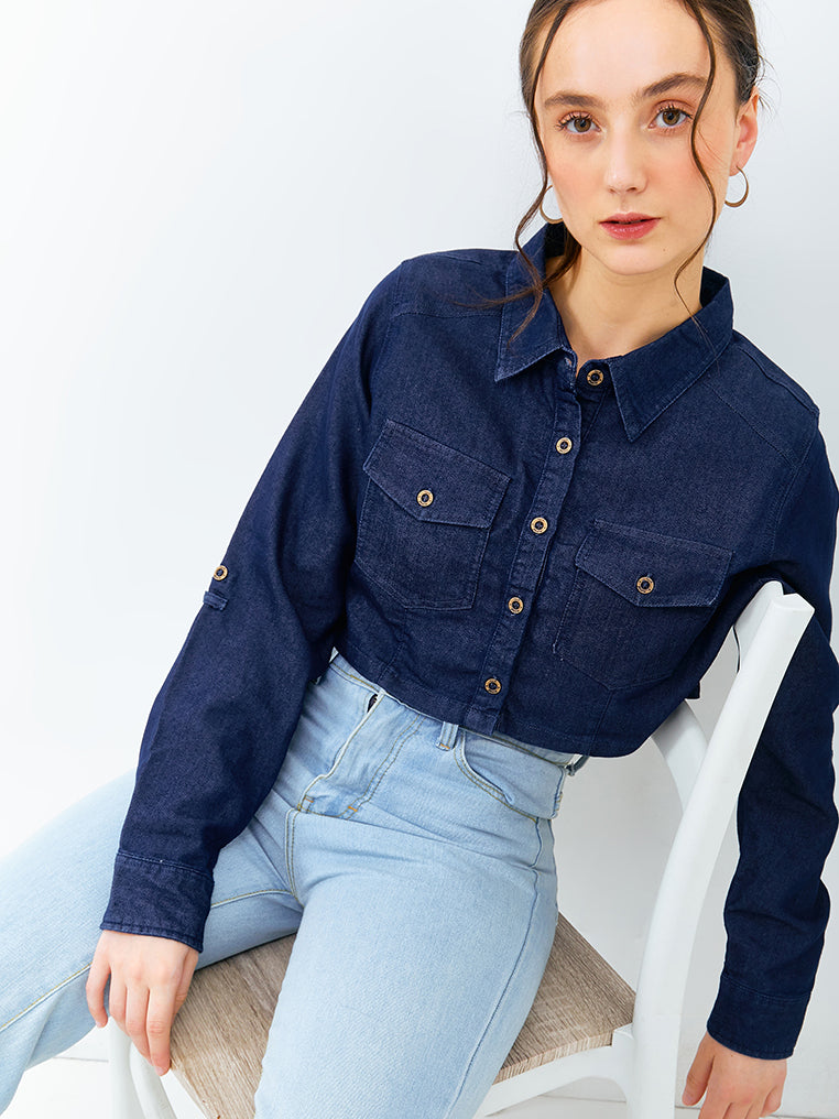 Carvil Jaket Wanita ILEANA-DB DARK BLUE