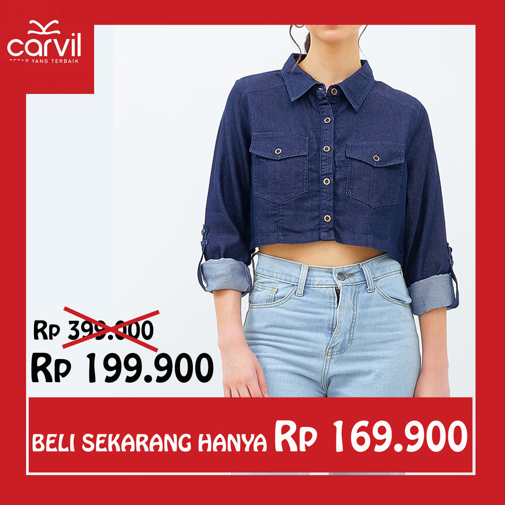 Carvil Jaket Wanita ILEANA-DB DARK BLUE