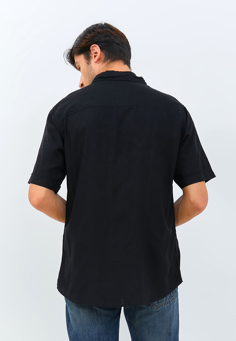 Carvil Kemeja Pria ISLAND - BLK BLACK