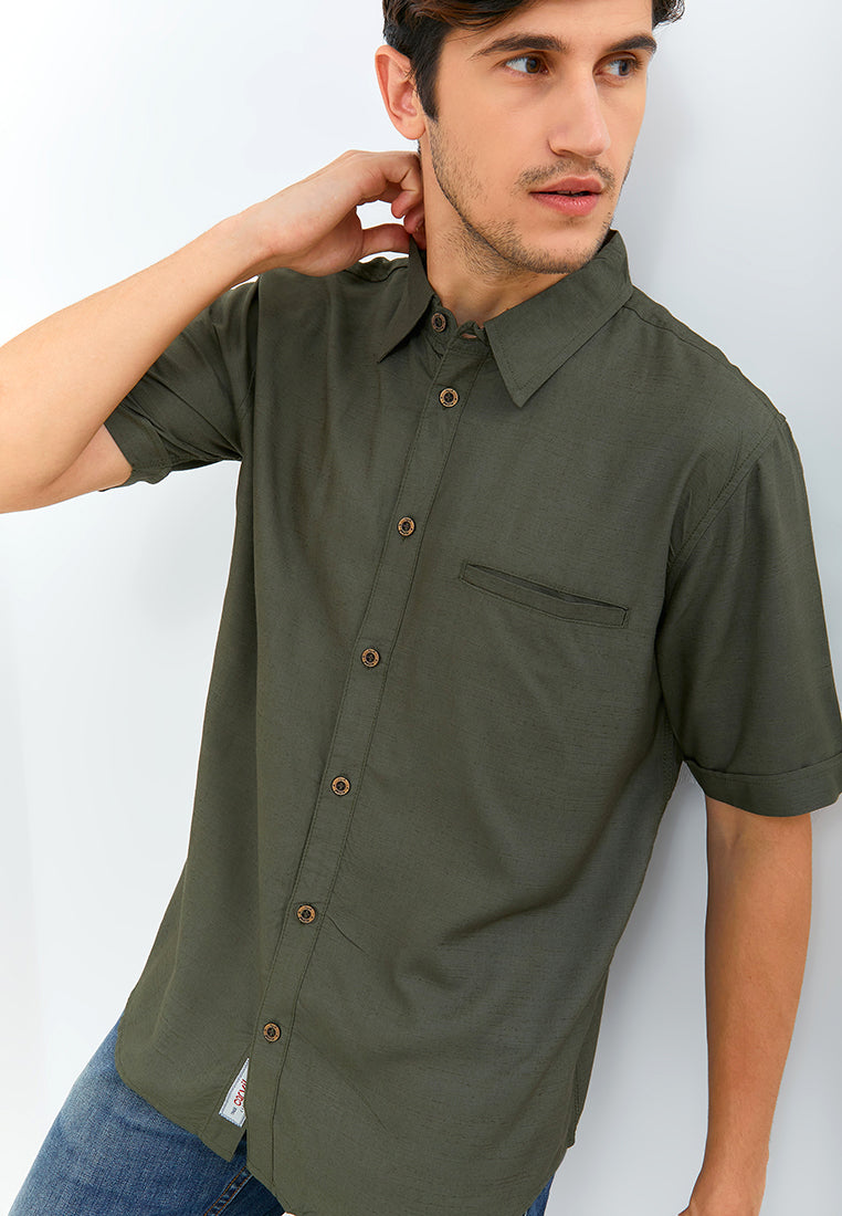 Carvil Kemeja Pria ISLAND - GRN GREEN