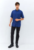 Carvil Kemeja Pria ISLAND - NVI NAVY