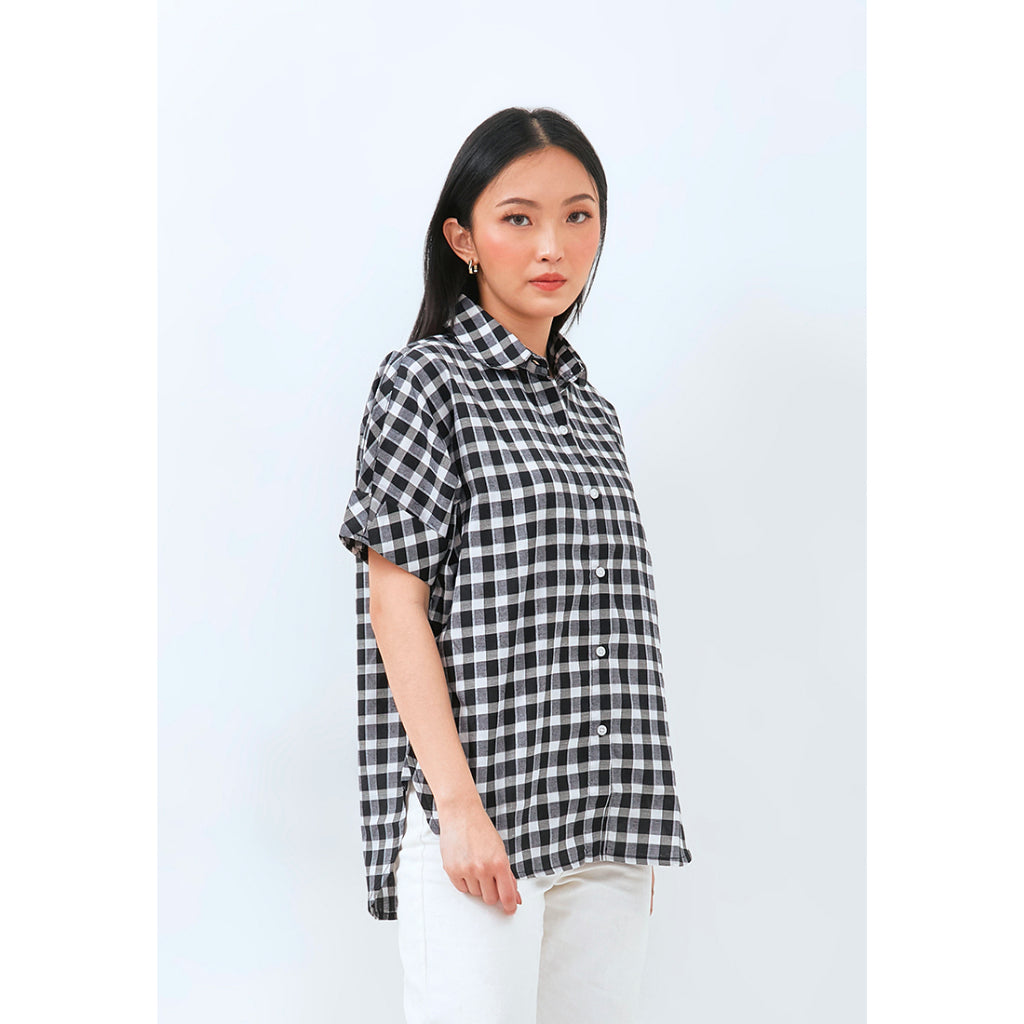 Carvil Kemeja Wanita JOVA-BLK
