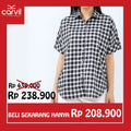 Carvil Kemeja Wanita JOVA-BLK