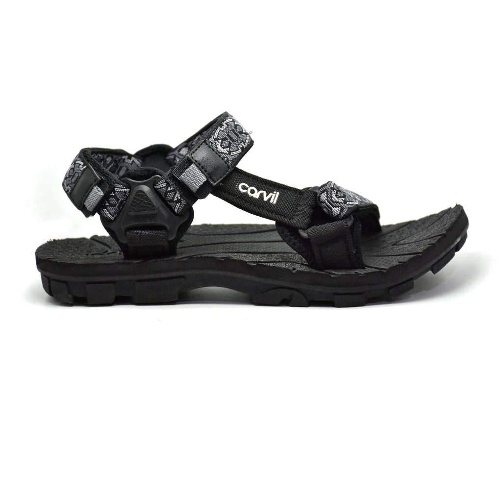Carvil Sandal Gunung Pria Jumper-GM- BLACK/GREY