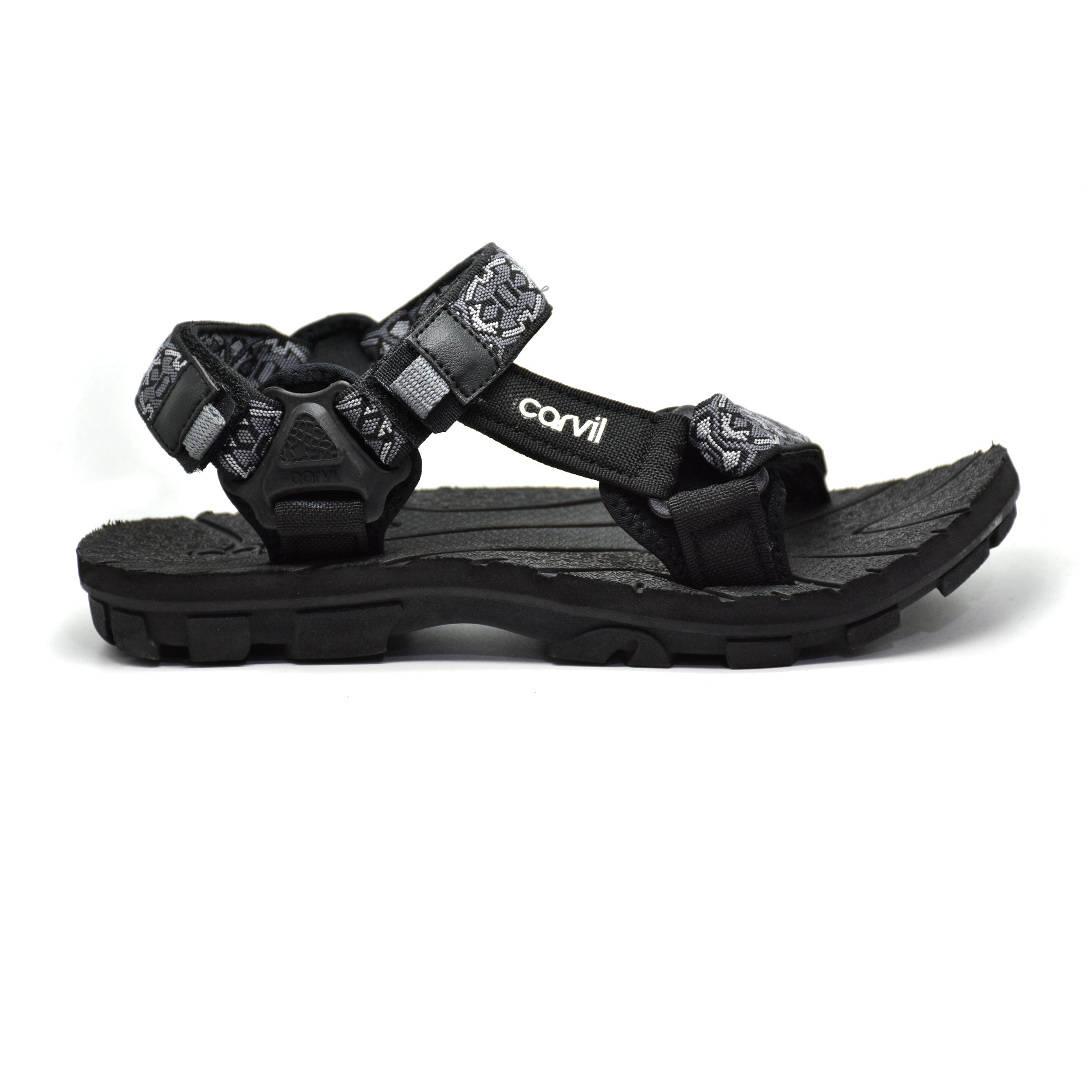 Carvil Sandal Gunung Pria Jumper-GM- BLACK/GREY