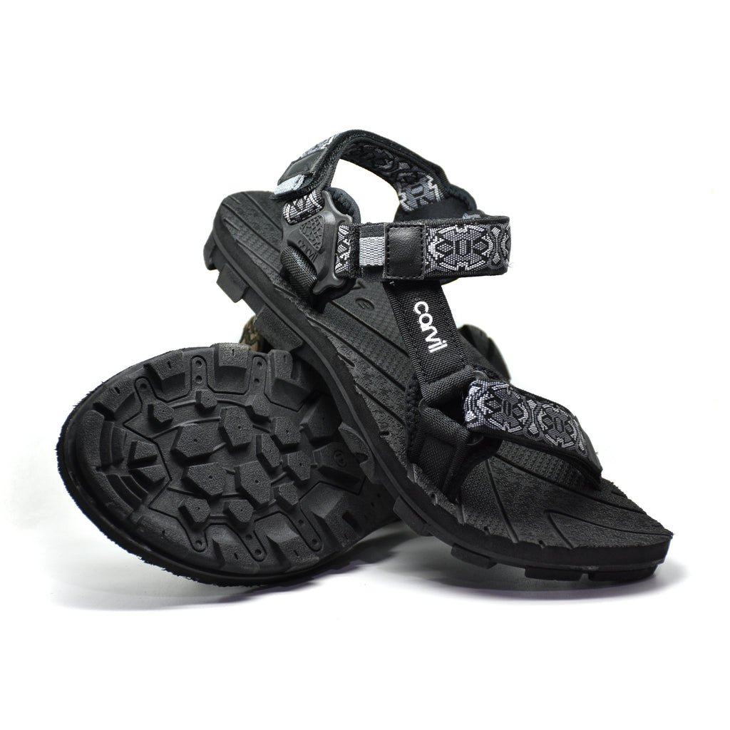 Carvil Sandal Gunung Pria Jumper-GM- BLACK/GREY