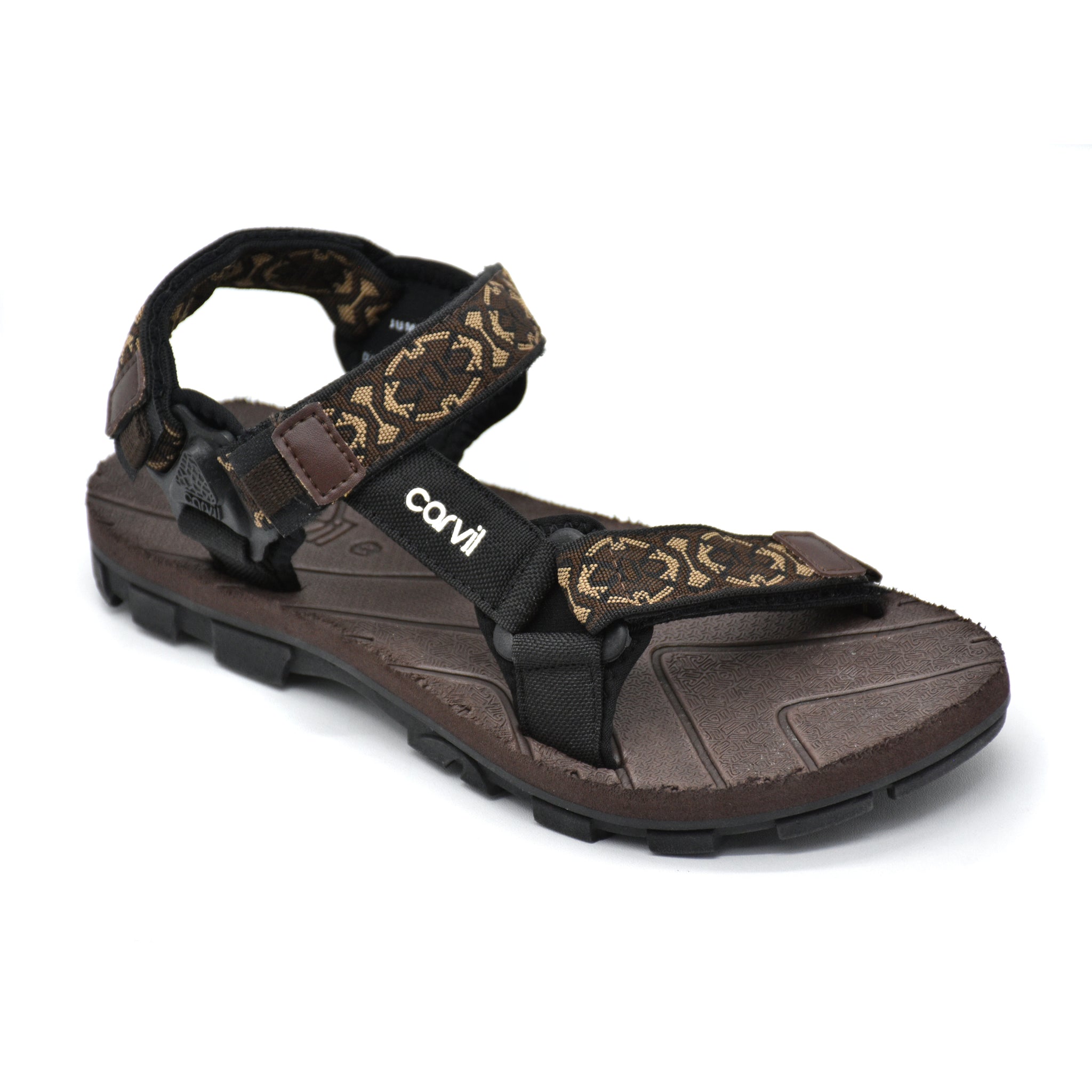 Carvil Sandal Gunung Pria Jumper-GM - BROWN/BEIGE