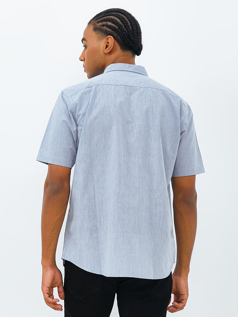 Carvil Kemeja MAN SS LIAVIN-GRY GREY