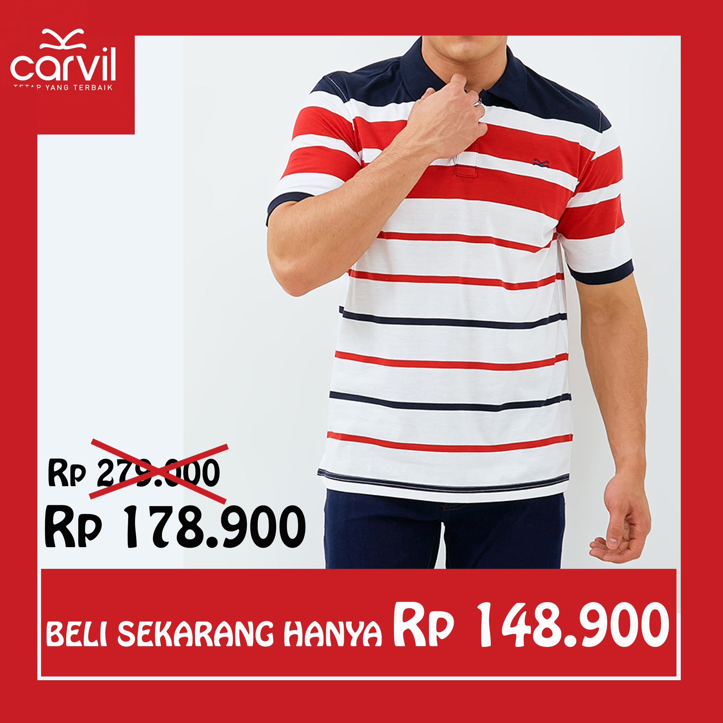Carvil Kaos Polo Salur MALTA