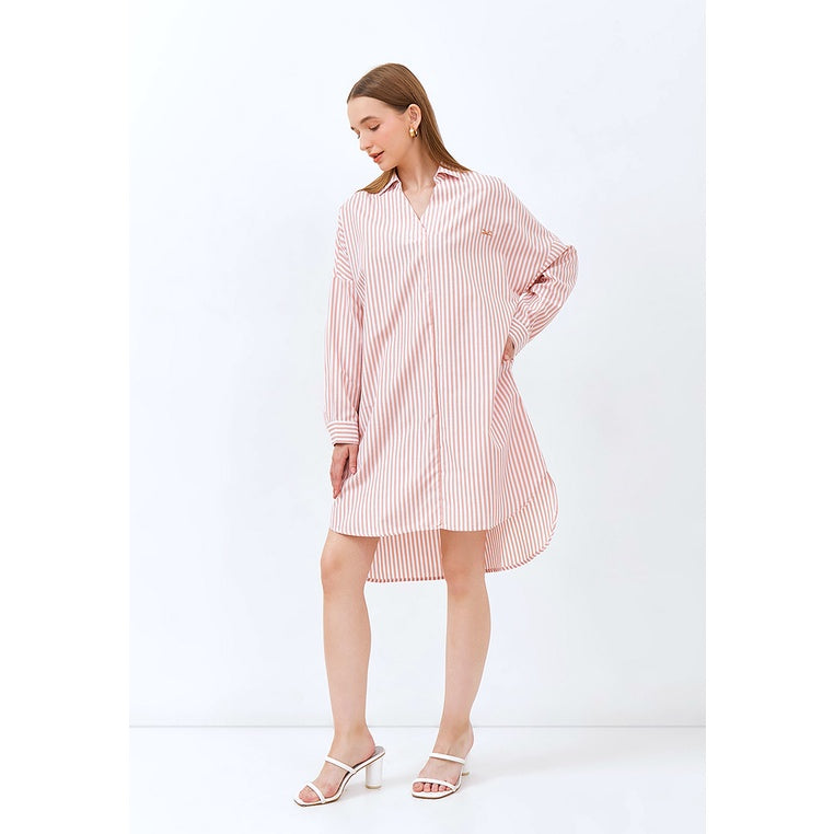 Carvil Blouse Wanita MALVIO - PEACH