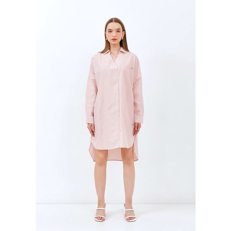 Carvil Blouse Wanita MALVIO - PEACH