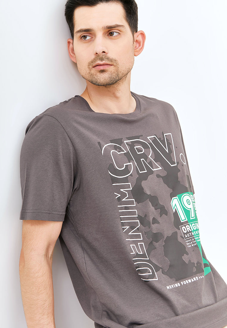 Carvil T-Shirt Man MAP-CHR CHARCOAL
