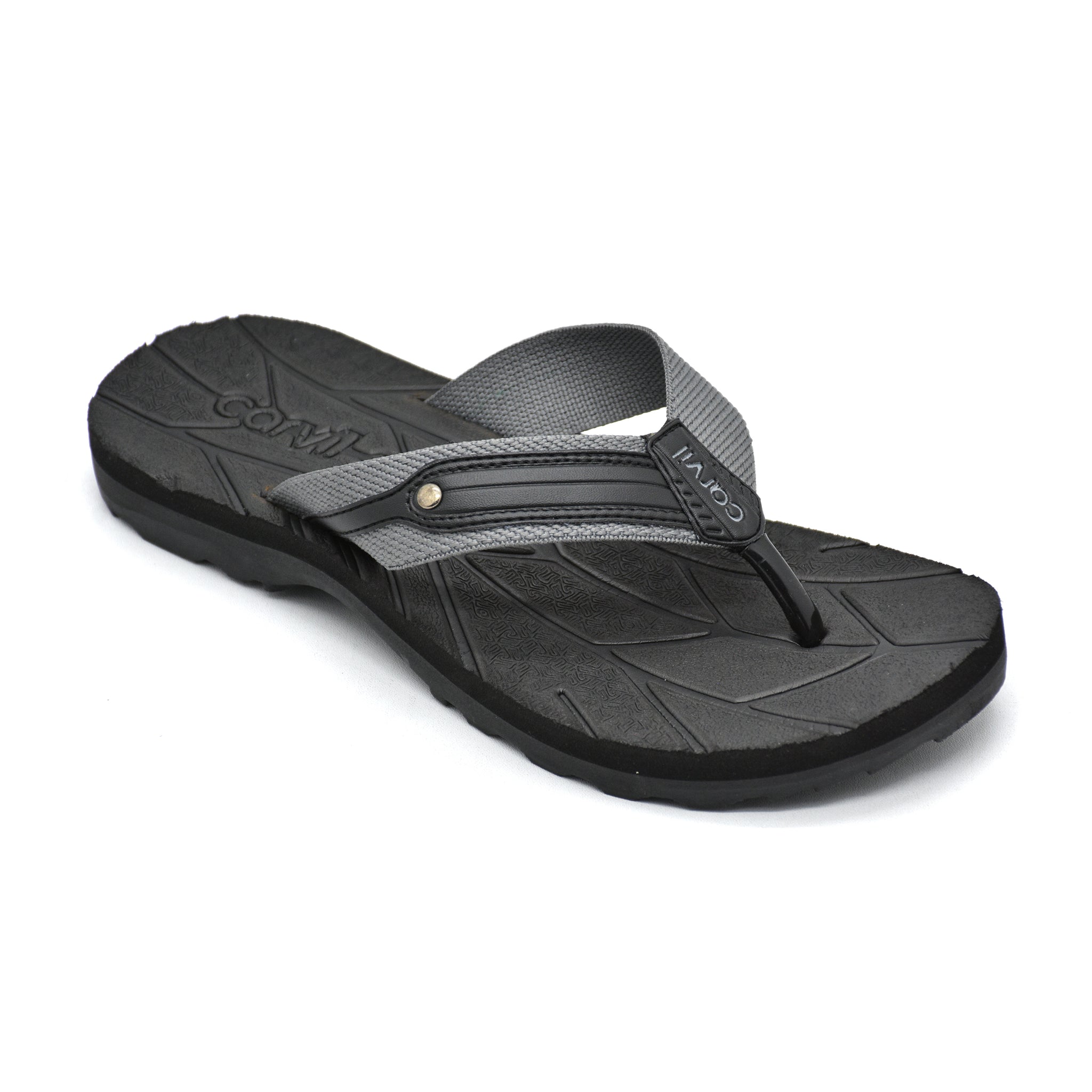 Carvil Sandal Pria MASCOT-M - GREY/BLACK