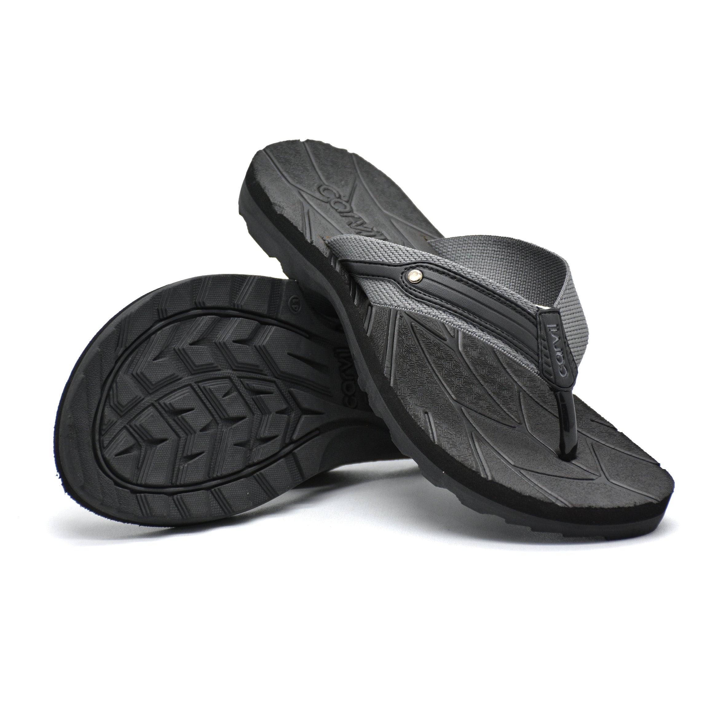 Carvil Sandal Pria MASCOT-M - GREY/BLACK