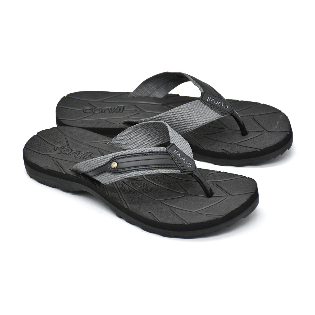 Carvil Sandal Pria MASCOT-M - GREY/BLACK