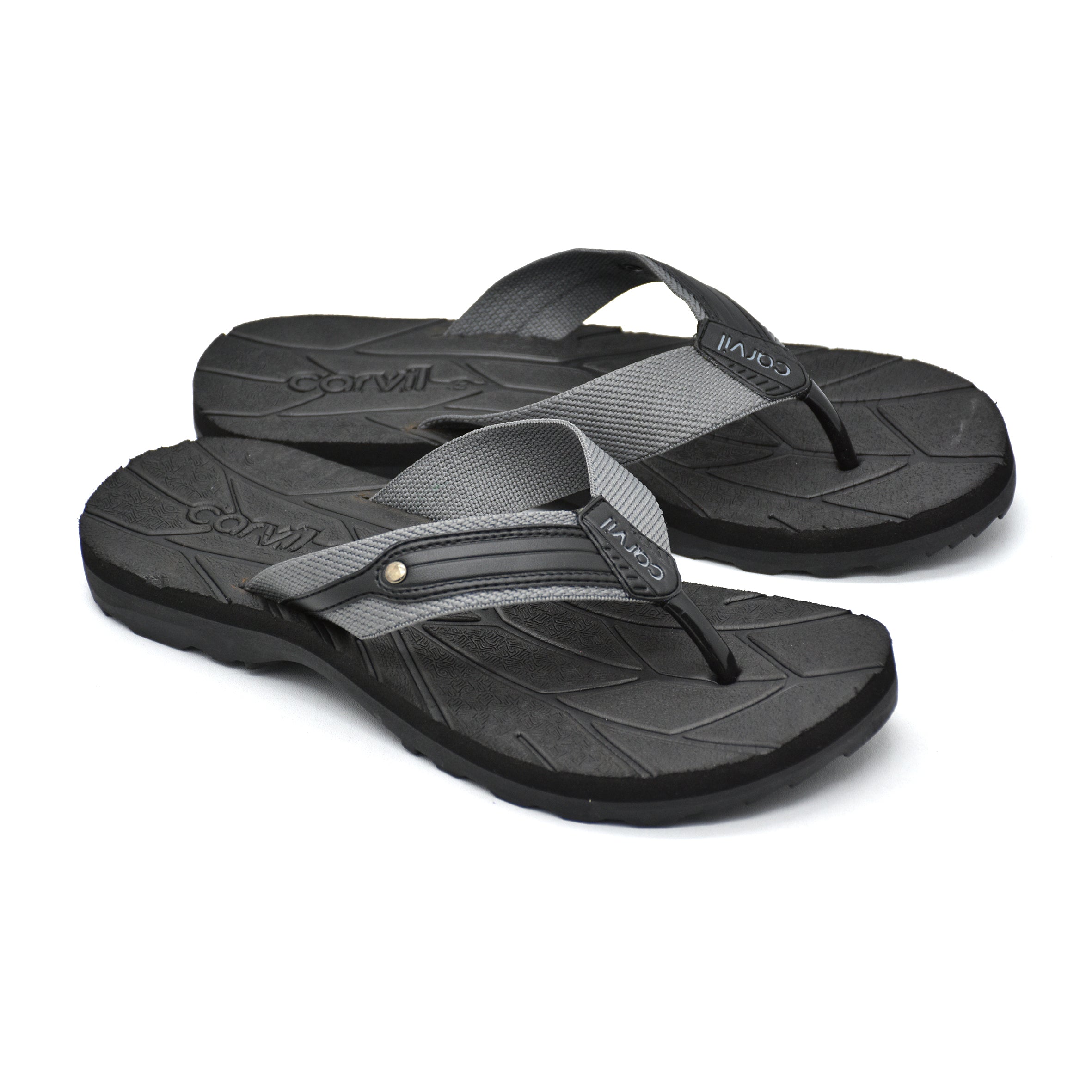Carvil Sandal Pria MASCOT-M - GREY/BLACK
