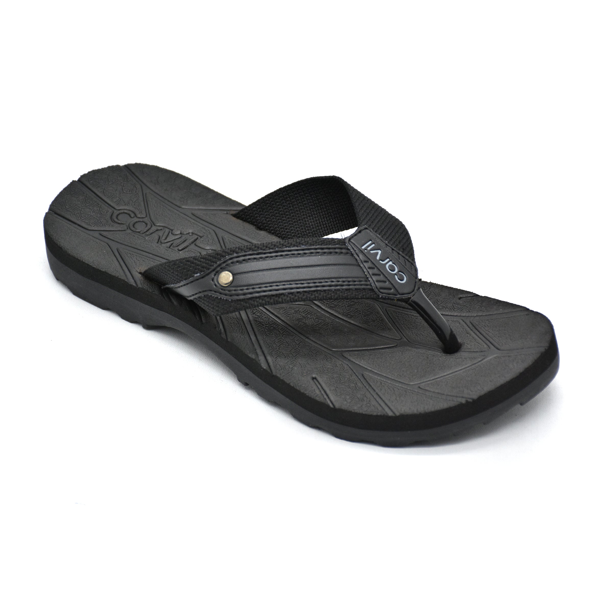 Carvil Sandal Pria MASCOT-M- BLACK