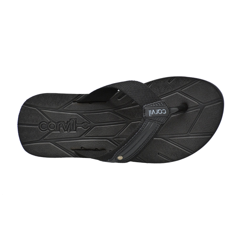 Carvil Sandal Pria MASCOT-M- BLACK