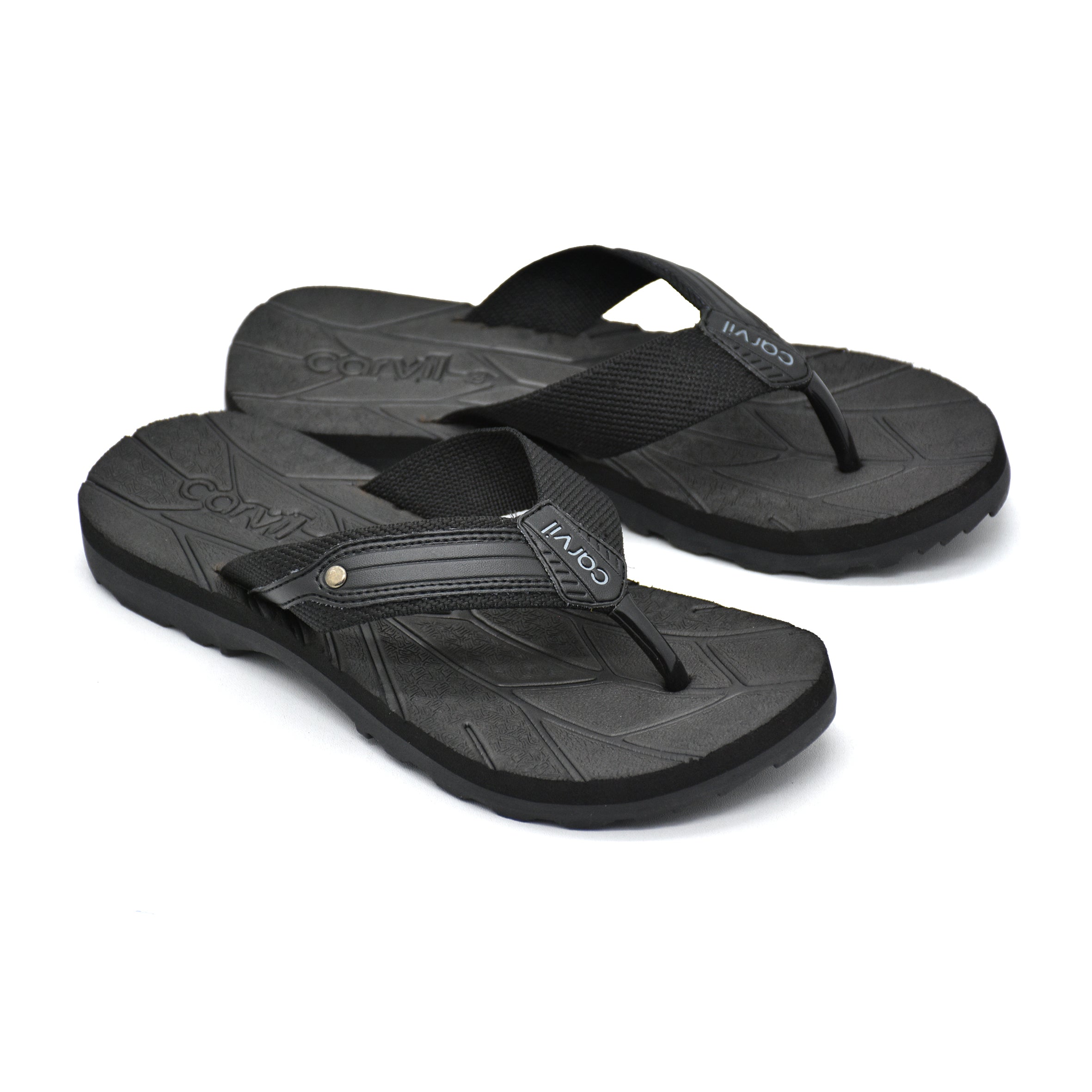 Carvil Sandal Pria MASCOT-M- BLACK
