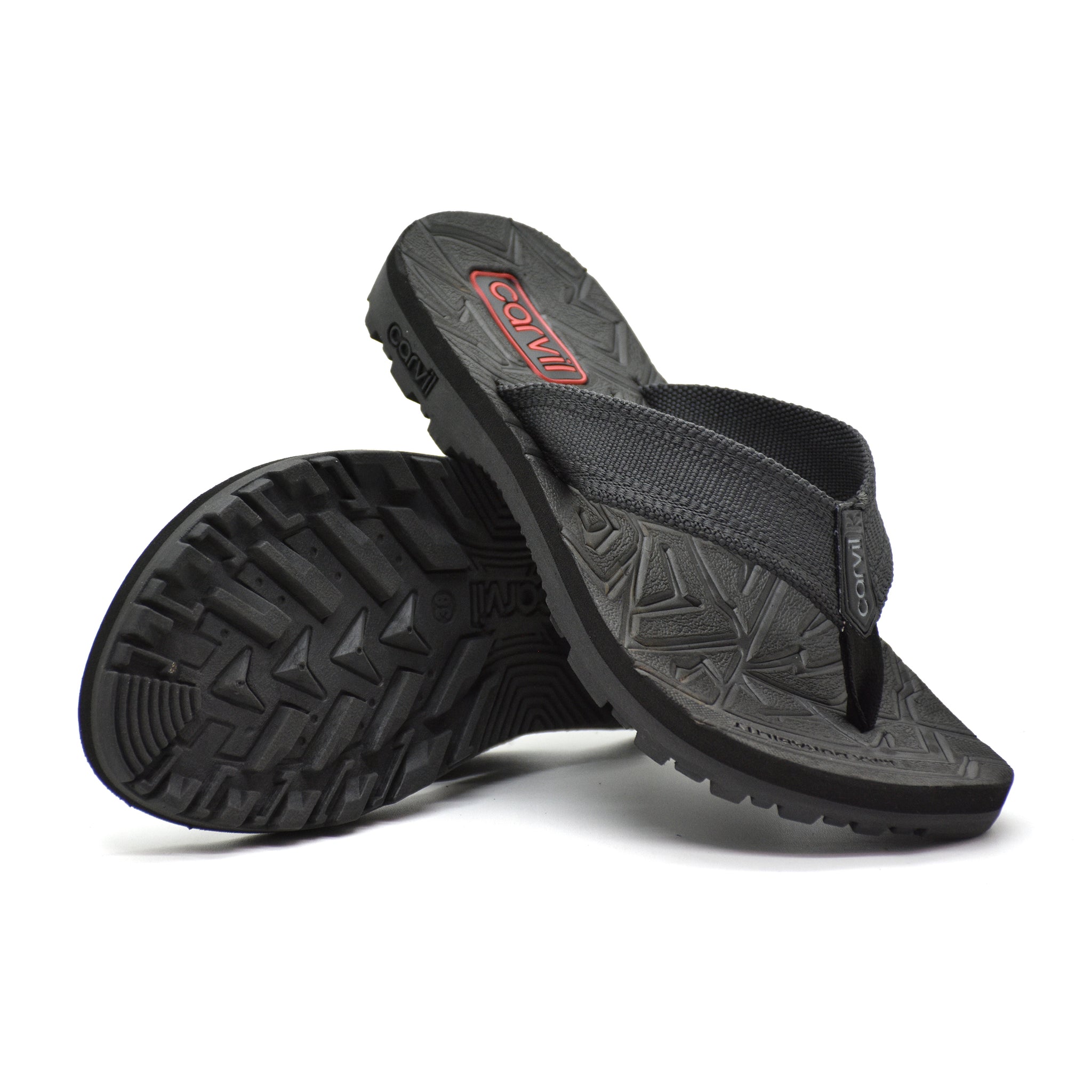 Carvil Sandal Pria MAXTROM-M - BLACK