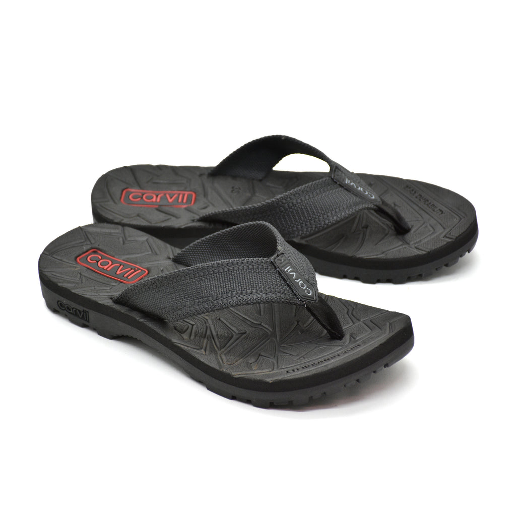 Carvil Sandal Pria MAXTROM-M - BLACK