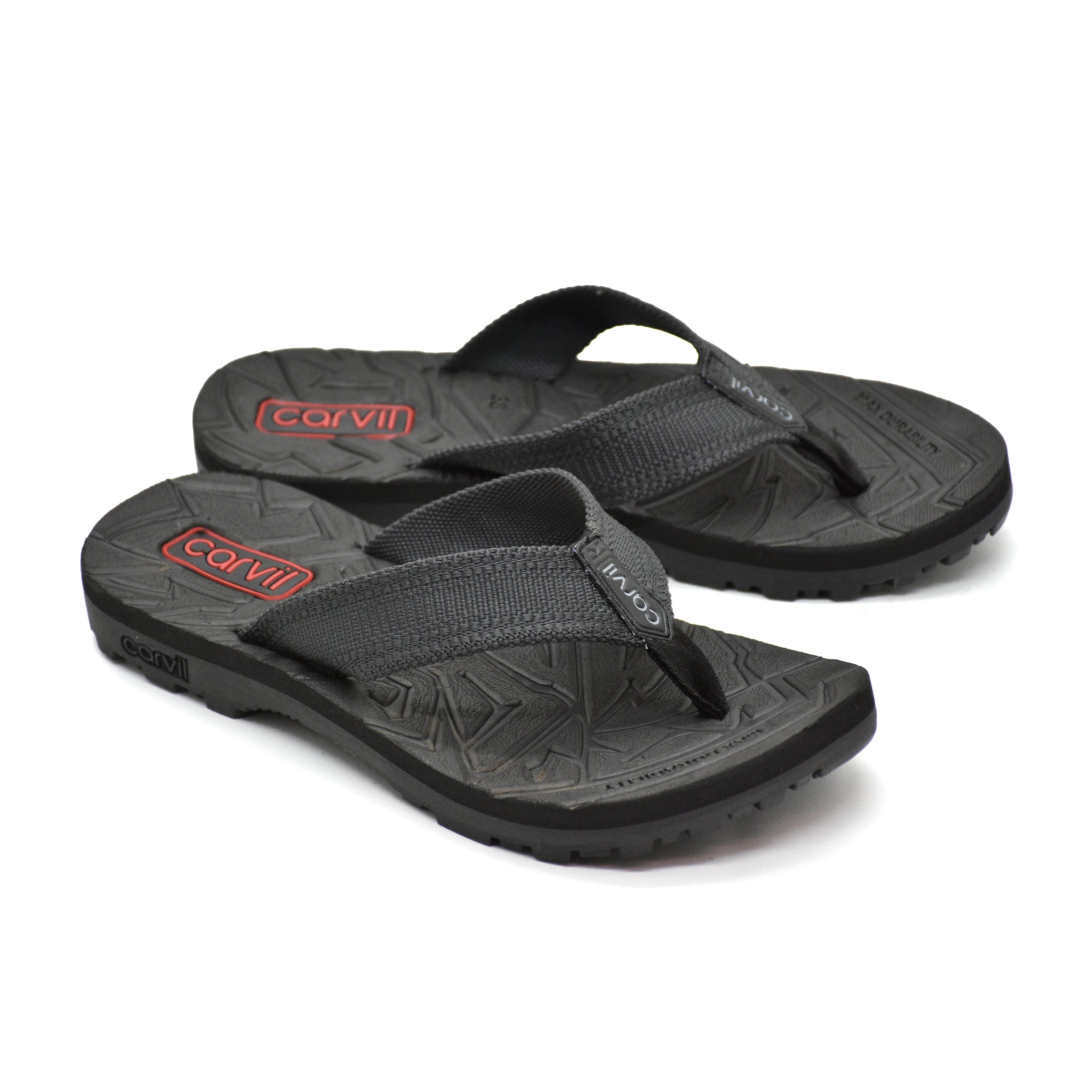 Carvil Sandal Pria MAXTROM-M - BLACK