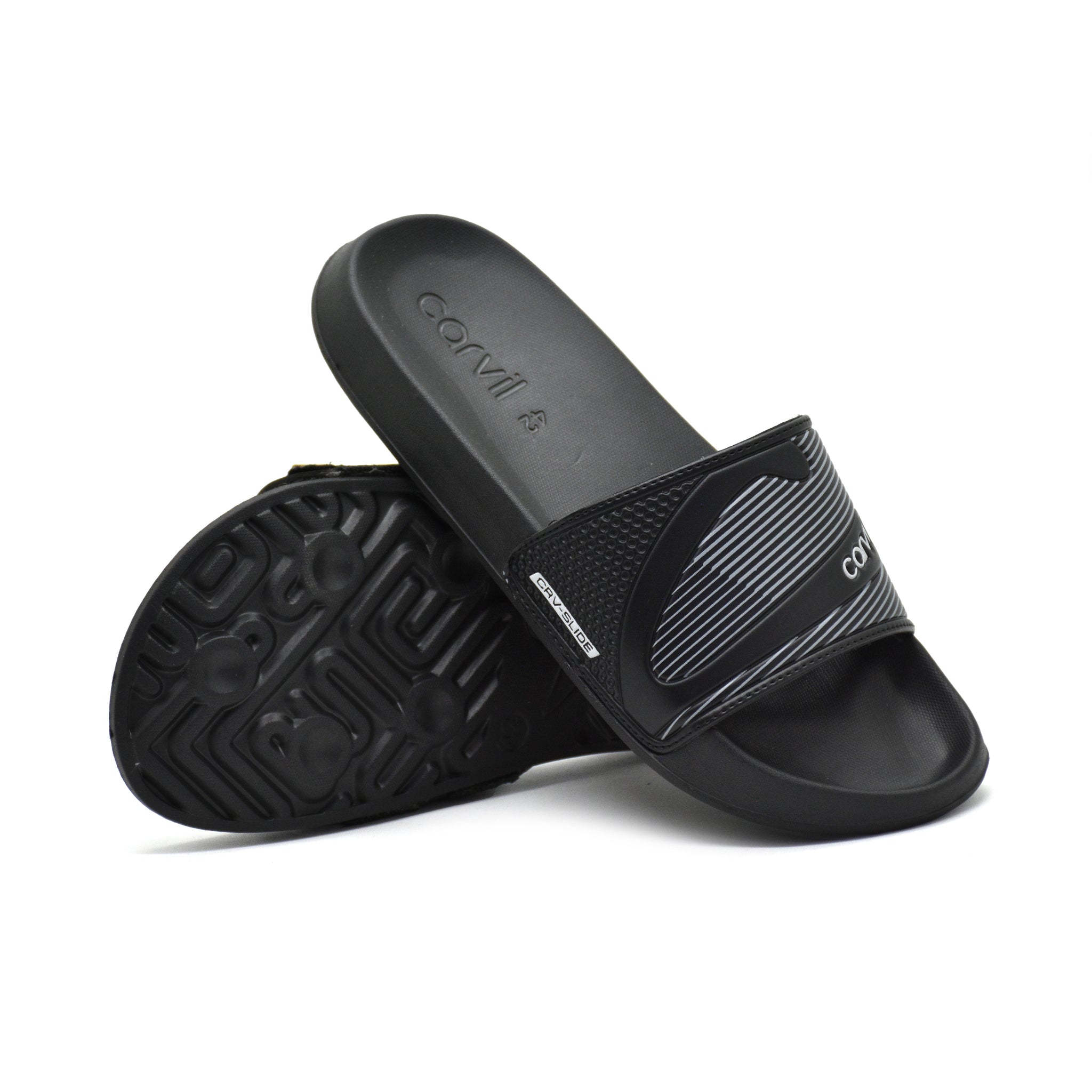 Carvil Sandal Pria Mazzini SS - Black