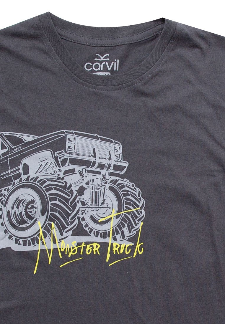 Carvil Kaos Anak MONSTRUCK-GRY