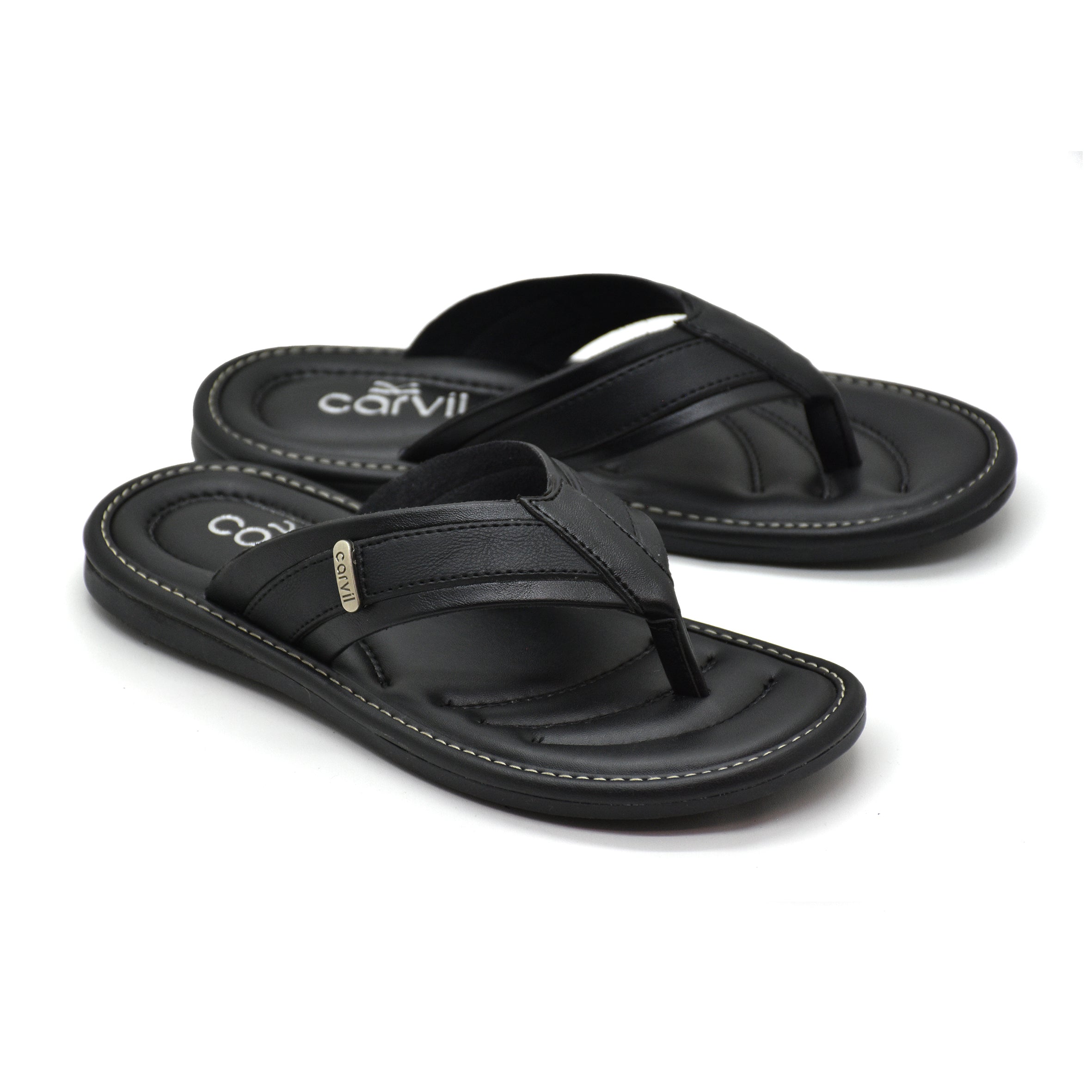 Carvil Sandal Pria MORVINO-01 M BLACK