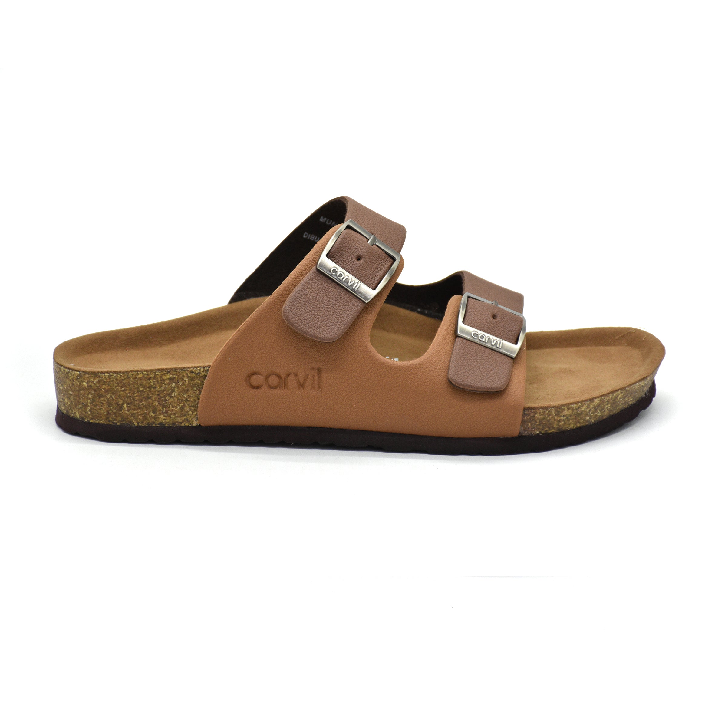 Carvil Sandal Pria MUNICH-02M BROWN/STONE