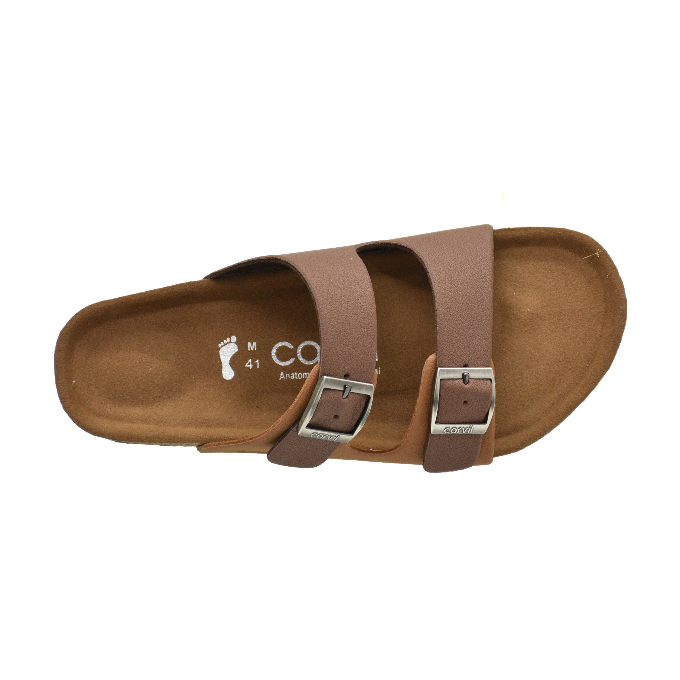 Carvil Sandal Pria MUNICH-02M BROWN/STONE