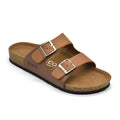 Carvil Sandal Pria MUNICH-02M STONE/BROWN