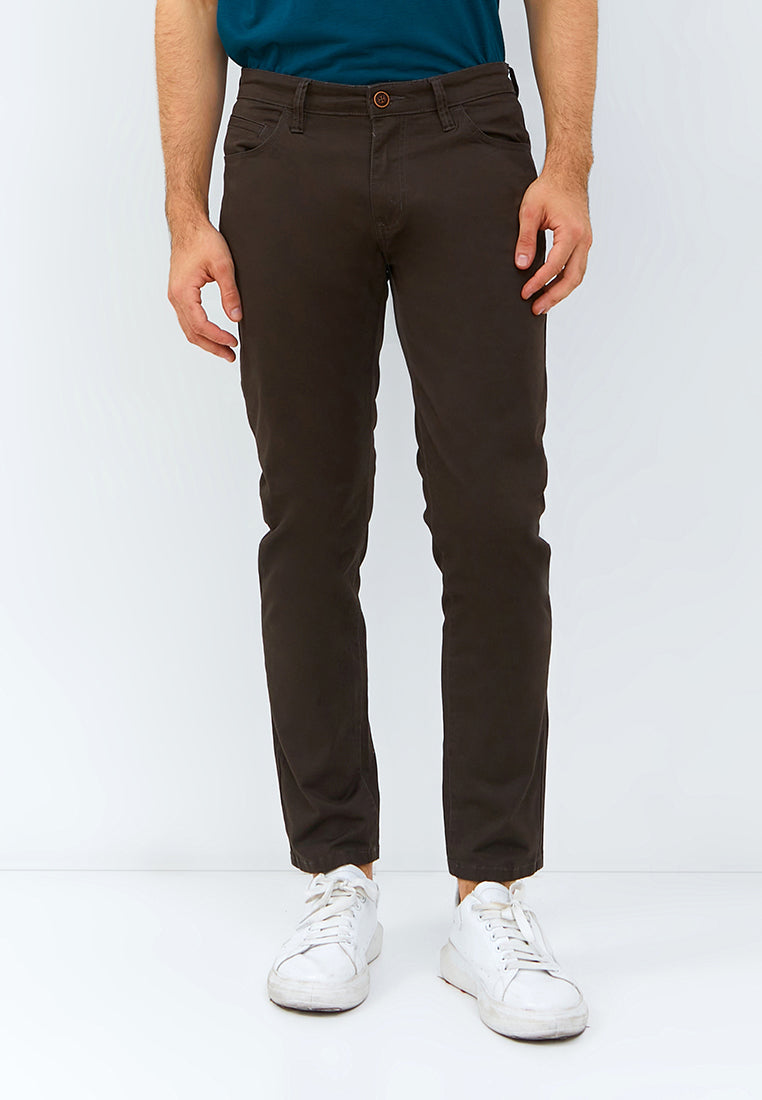 Carvil Celana Pria NATA - DARK BROWN