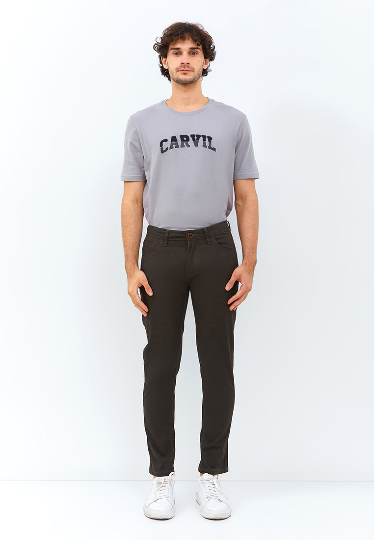 Carvil Celana Pria NATA - OLIVE