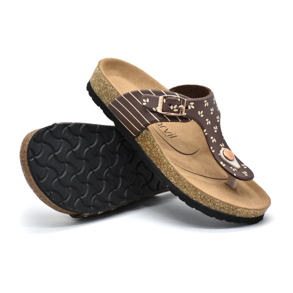 Carvil Sandal Anak NAVARA-01 TW BROWN