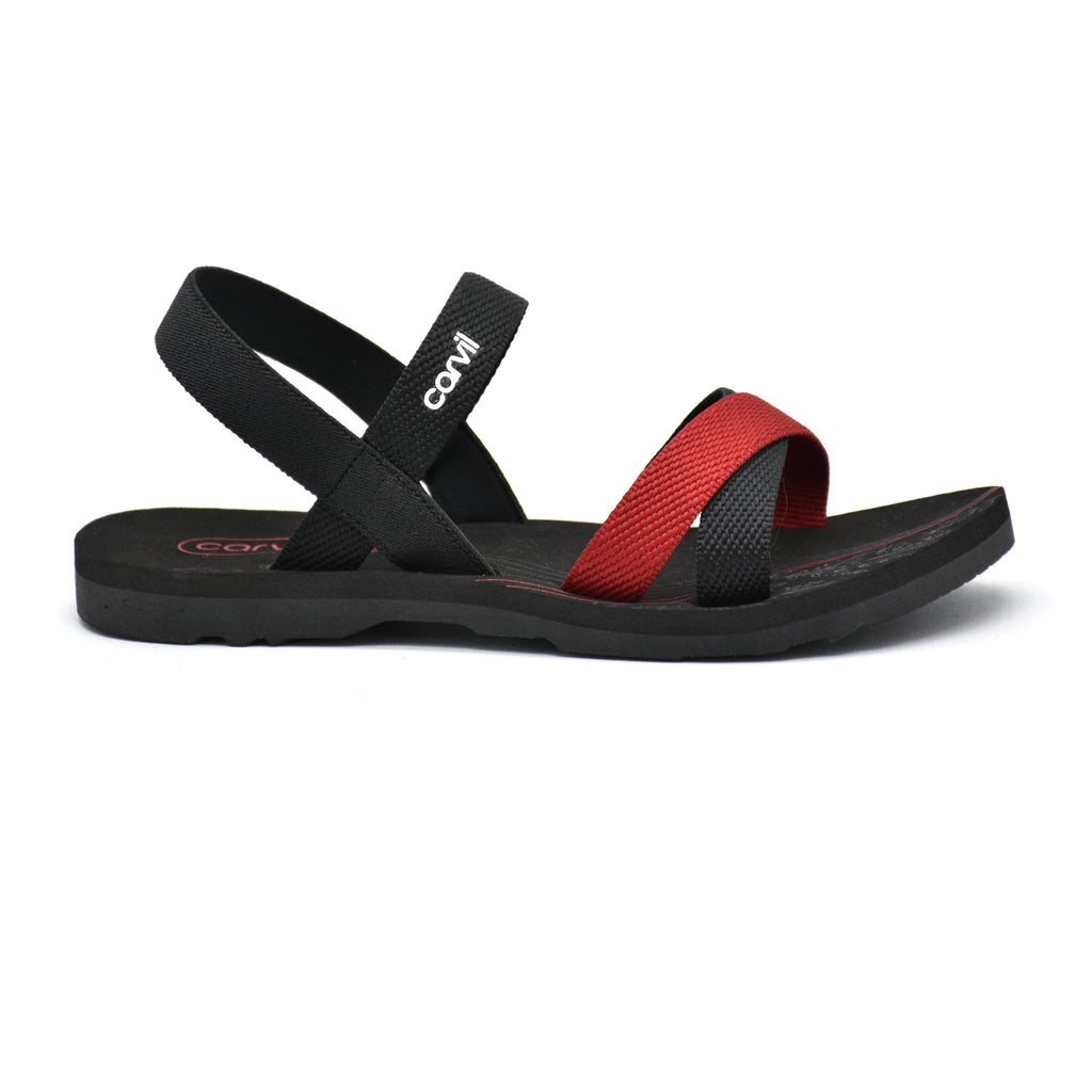 Carvil Sandal Wanita NAVIRA-TB - BLACK/RED