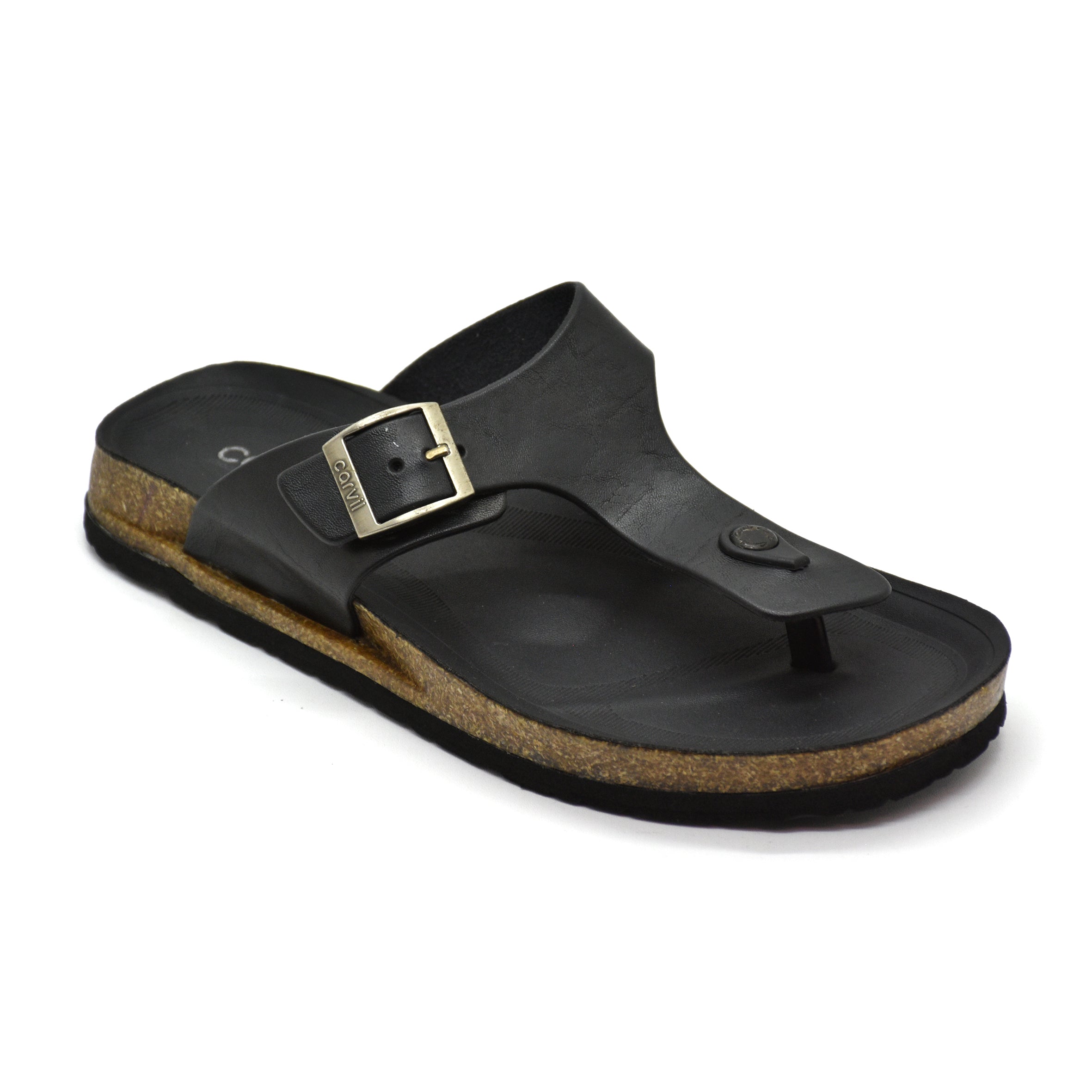 Carvil Sandal Pria NEWBEN-01 M BLACK