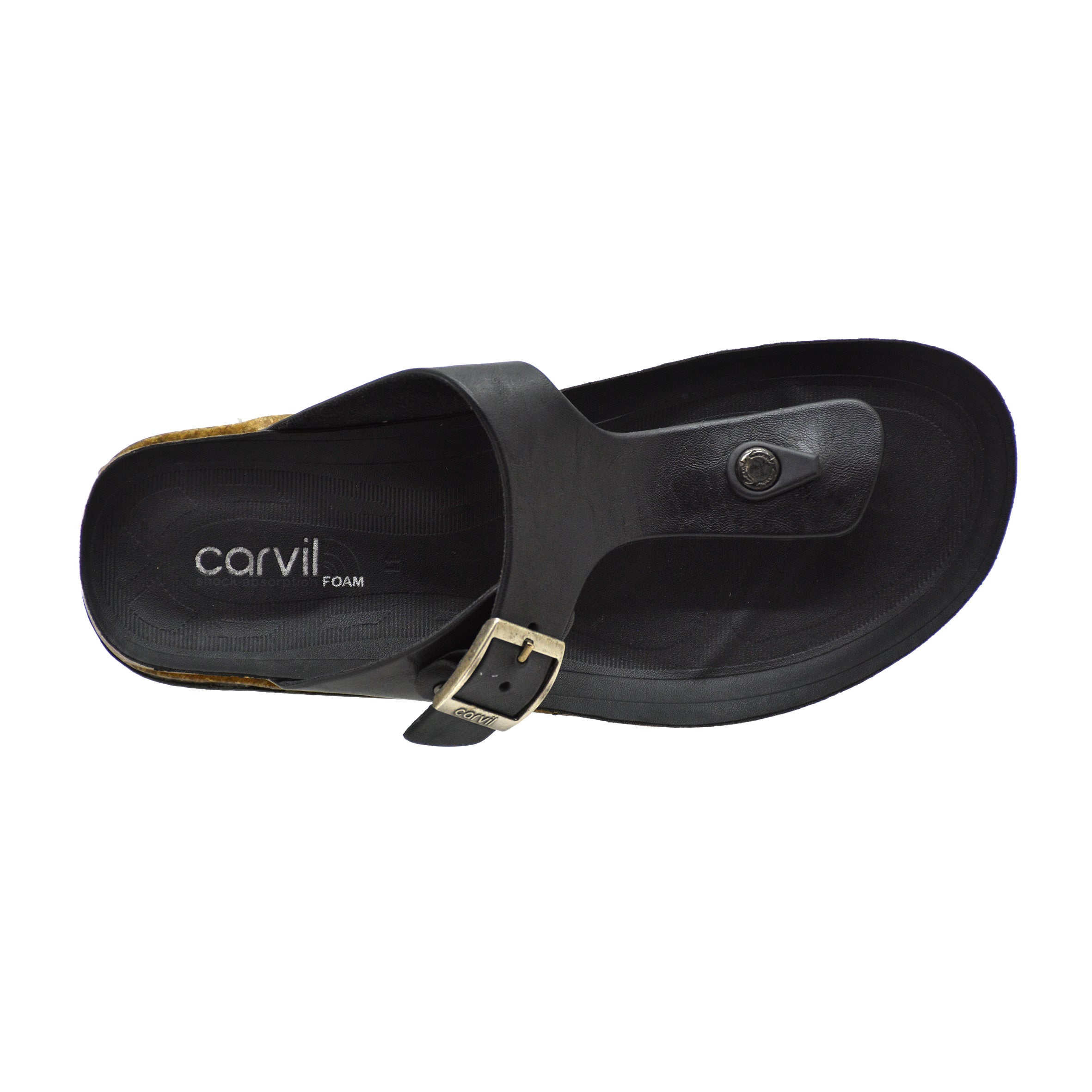 Carvil Sandal Pria NEWBEN-01 M BLACK